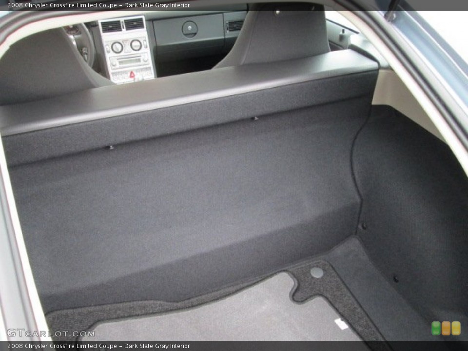 Dark Slate Gray Interior Trunk for the 2008 Chrysler Crossfire Limited Coupe #74975140