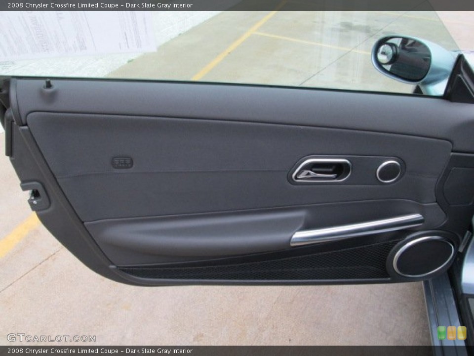 Dark Slate Gray Interior Door Panel for the 2008 Chrysler Crossfire Limited Coupe #74975179