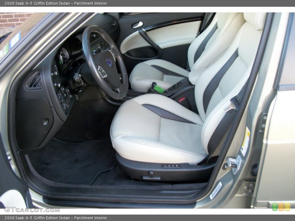 Parchment Interior Photo for the 2009 Saab 9-5 Griffin Edition Sedan #74976325