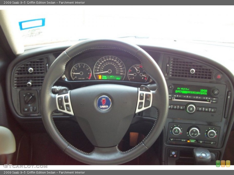 Parchment Interior Dashboard for the 2009 Saab 9-5 Griffin Edition Sedan #74976467