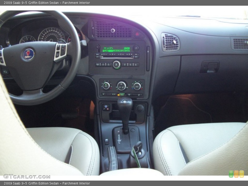 Parchment Interior Dashboard for the 2009 Saab 9-5 Griffin Edition Sedan #74976482