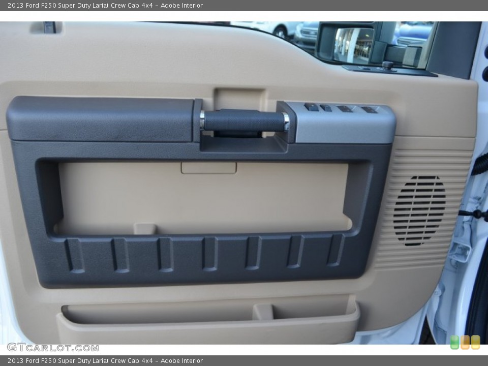 Adobe Interior Door Panel for the 2013 Ford F250 Super Duty Lariat Crew Cab 4x4 #74977827