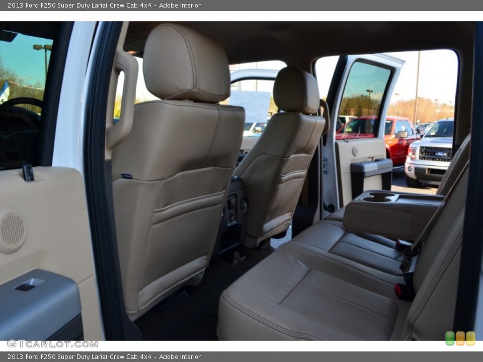 Adobe Interior Rear Seat for the 2013 Ford F250 Super Duty Lariat Crew Cab 4x4 #74977891