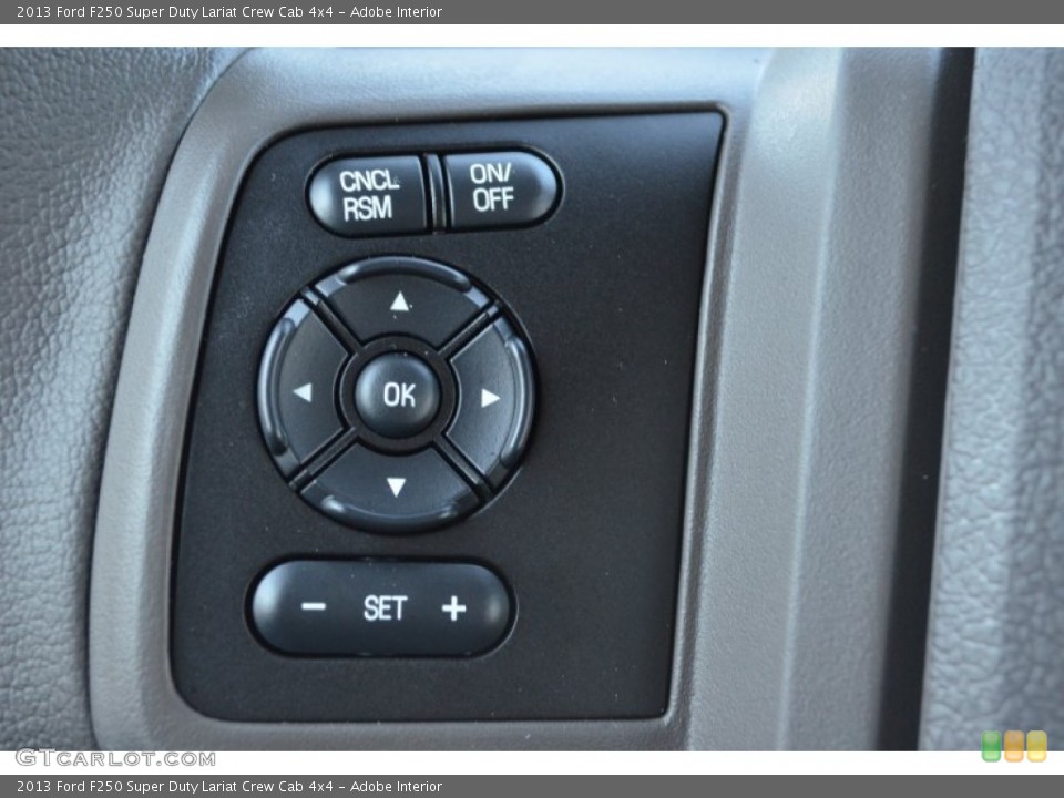 Adobe Interior Controls for the 2013 Ford F250 Super Duty Lariat Crew Cab 4x4 #74978205
