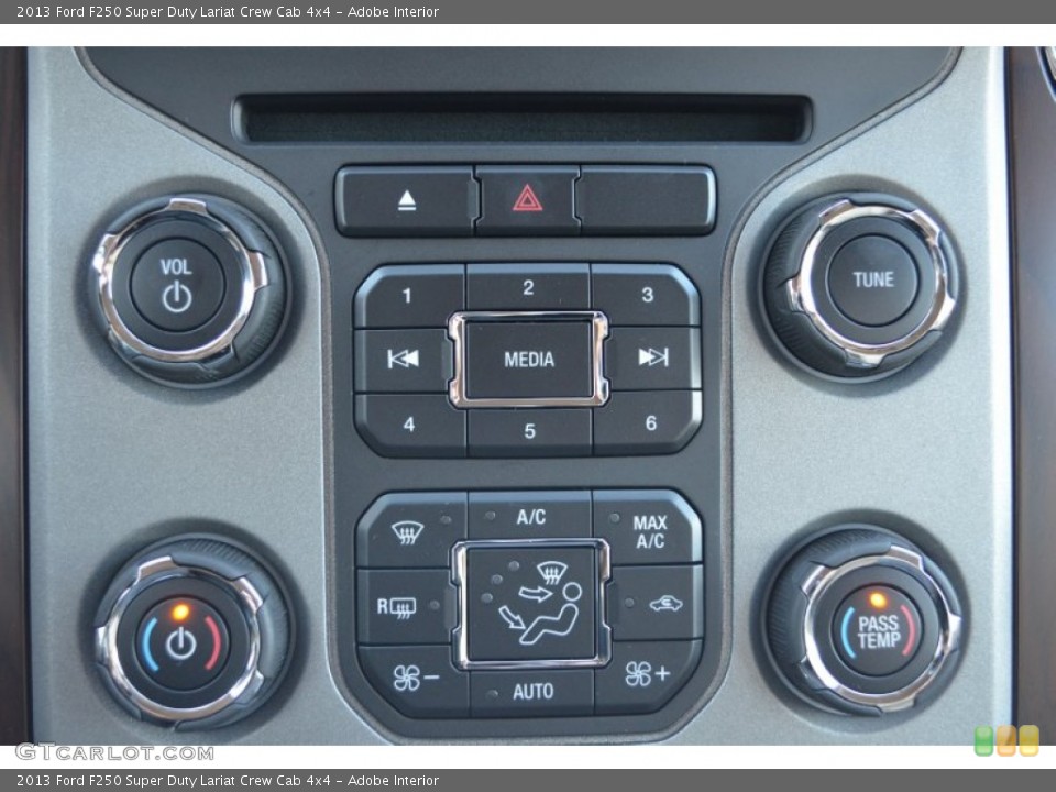 Adobe Interior Controls for the 2013 Ford F250 Super Duty Lariat Crew Cab 4x4 #74978378