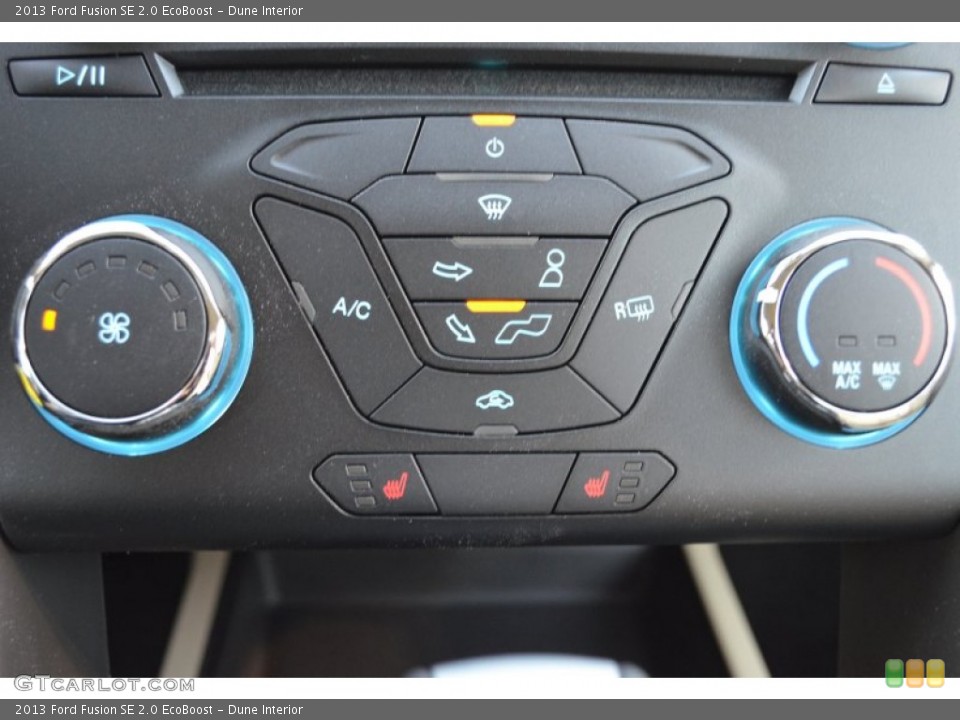 Dune Interior Controls for the 2013 Ford Fusion SE 2.0 EcoBoost #74979043