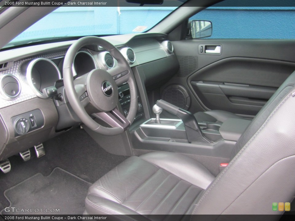 Dark Charcoal 2008 Ford Mustang Interiors