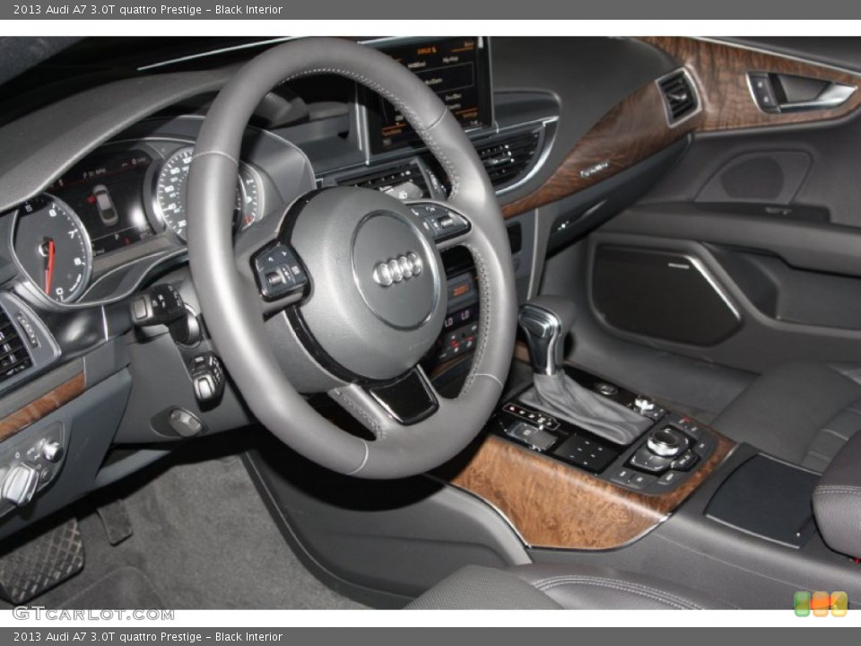 Black Interior Photo for the 2013 Audi A7 3.0T quattro Prestige #74983909