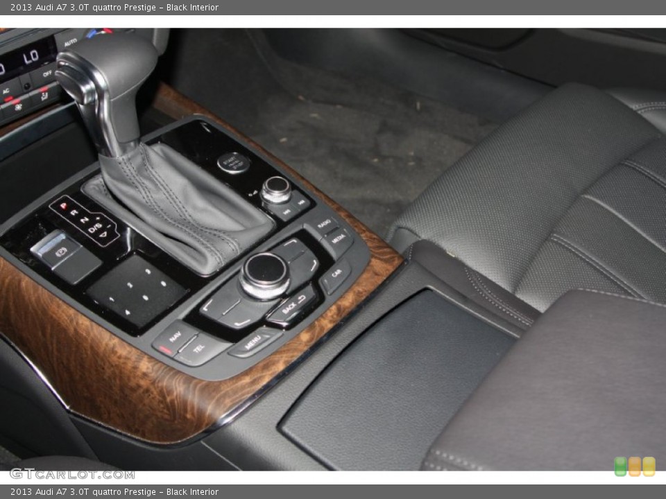 Black Interior Controls for the 2013 Audi A7 3.0T quattro Prestige #74983963