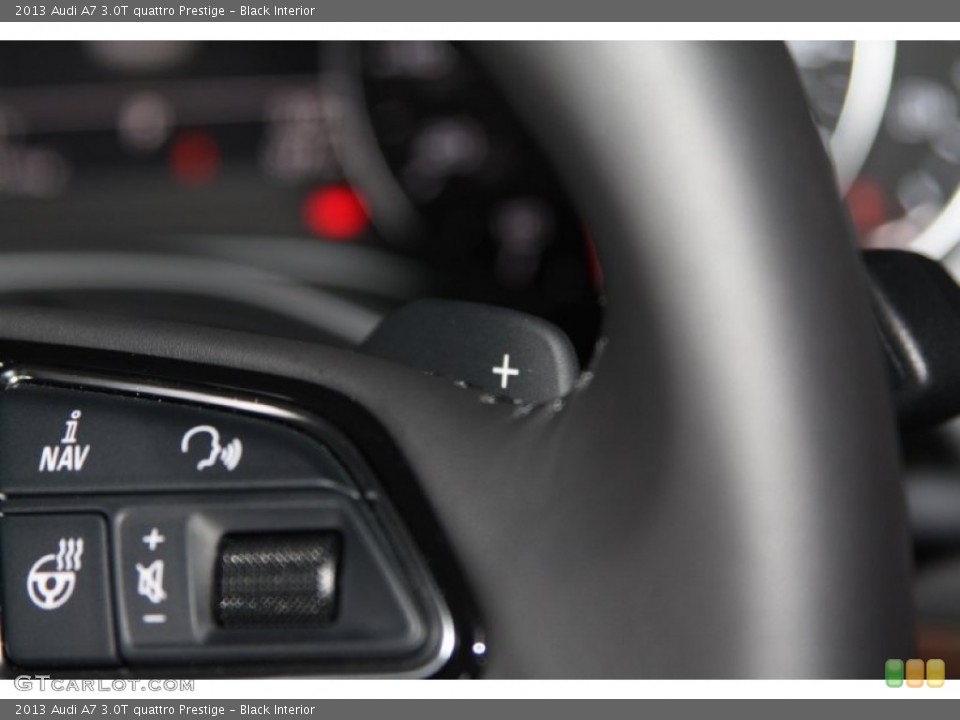 Black Interior Controls for the 2013 Audi A7 3.0T quattro Prestige #74984346