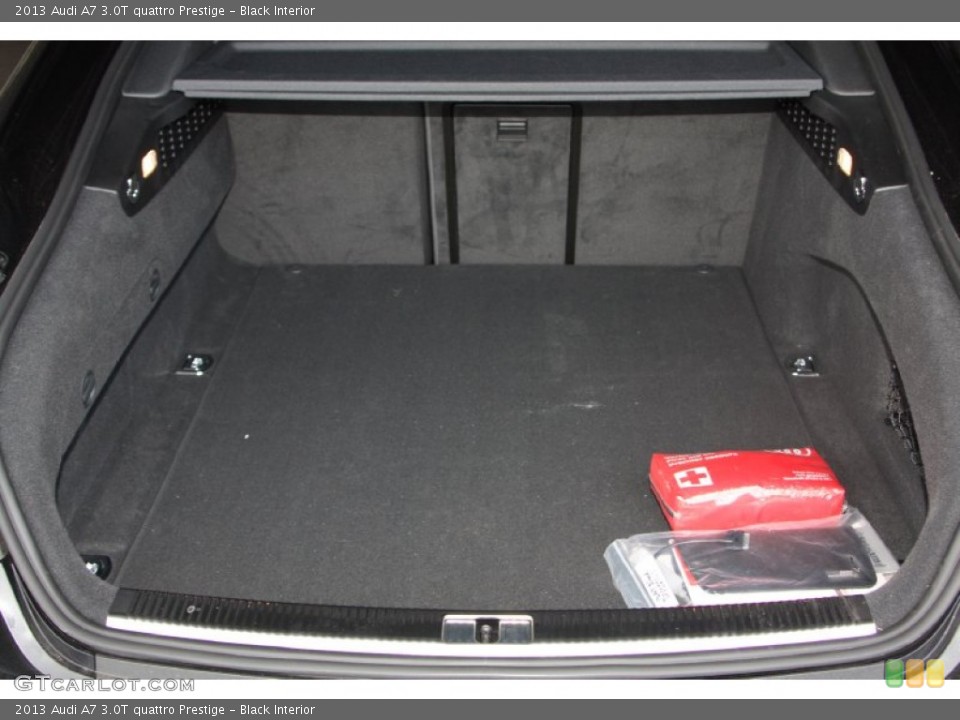 Black Interior Trunk for the 2013 Audi A7 3.0T quattro Prestige #74984517