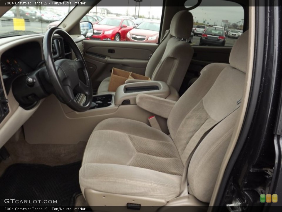 Tan/Neutral Interior Front Seat for the 2004 Chevrolet Tahoe LS #74984641