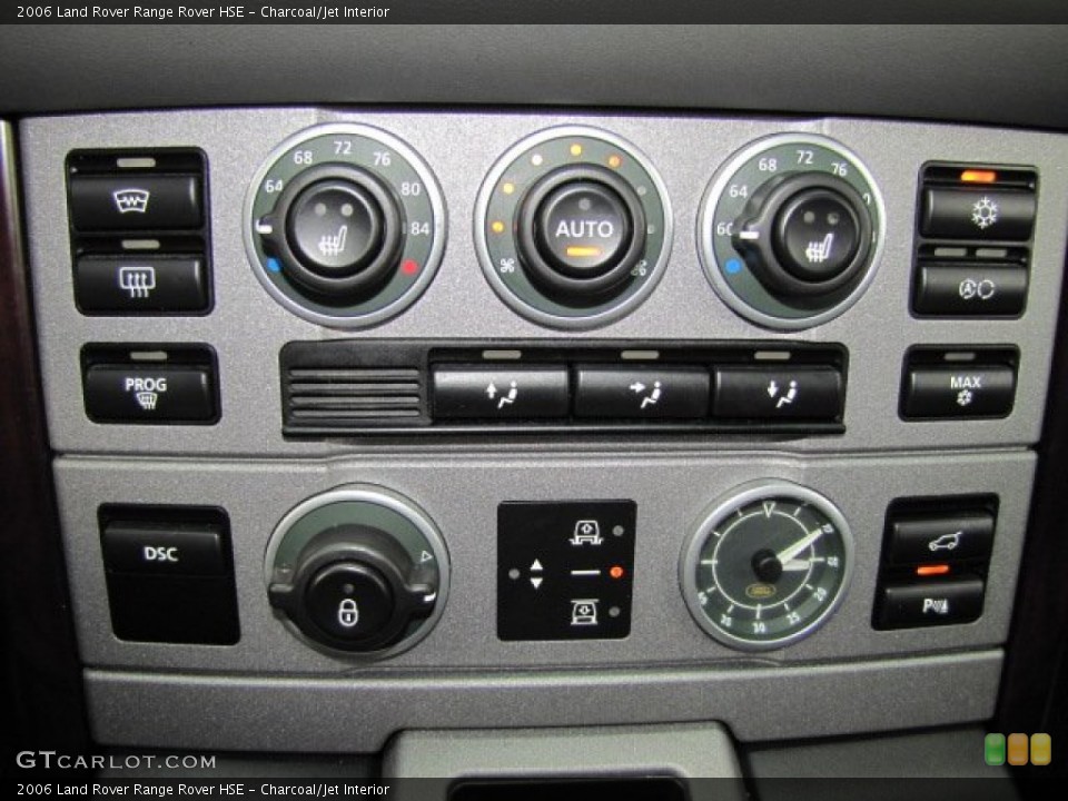 Charcoal/Jet Interior Controls for the 2006 Land Rover Range Rover HSE #74988257