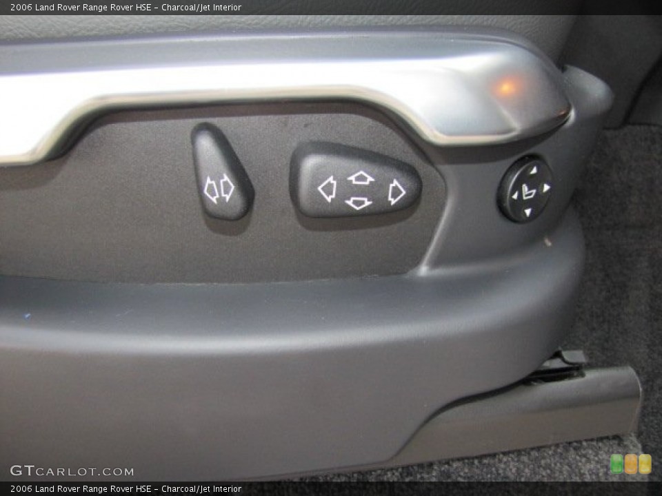 Charcoal/Jet Interior Controls for the 2006 Land Rover Range Rover HSE #74988314