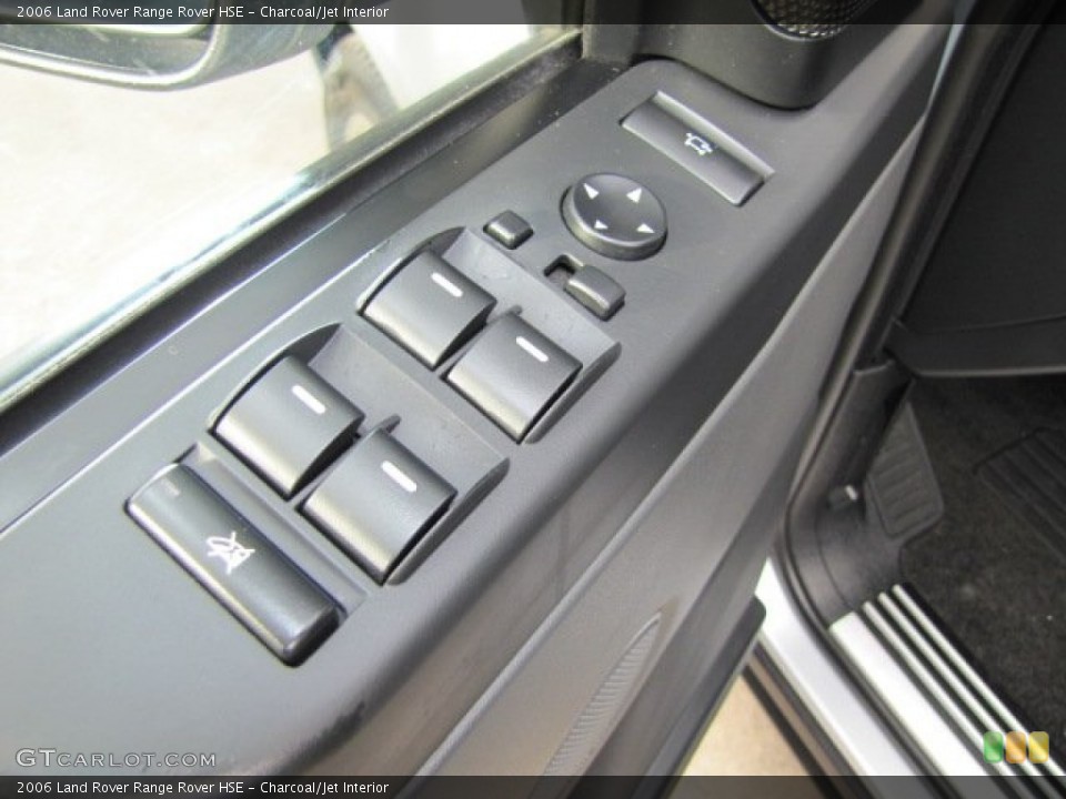 Charcoal/Jet Interior Controls for the 2006 Land Rover Range Rover HSE #74988631