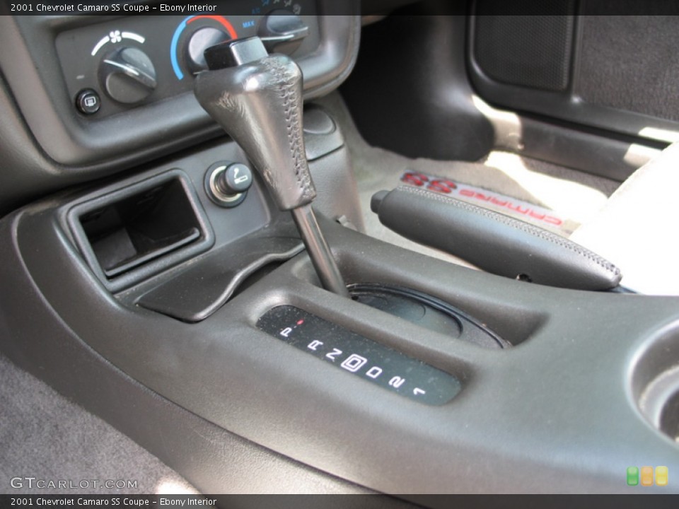 Ebony Interior Transmission for the 2001 Chevrolet Camaro SS Coupe #74990200