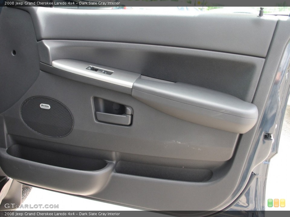 Dark Slate Gray Interior Door Panel for the 2008 Jeep Grand Cherokee Laredo 4x4 #74990632
