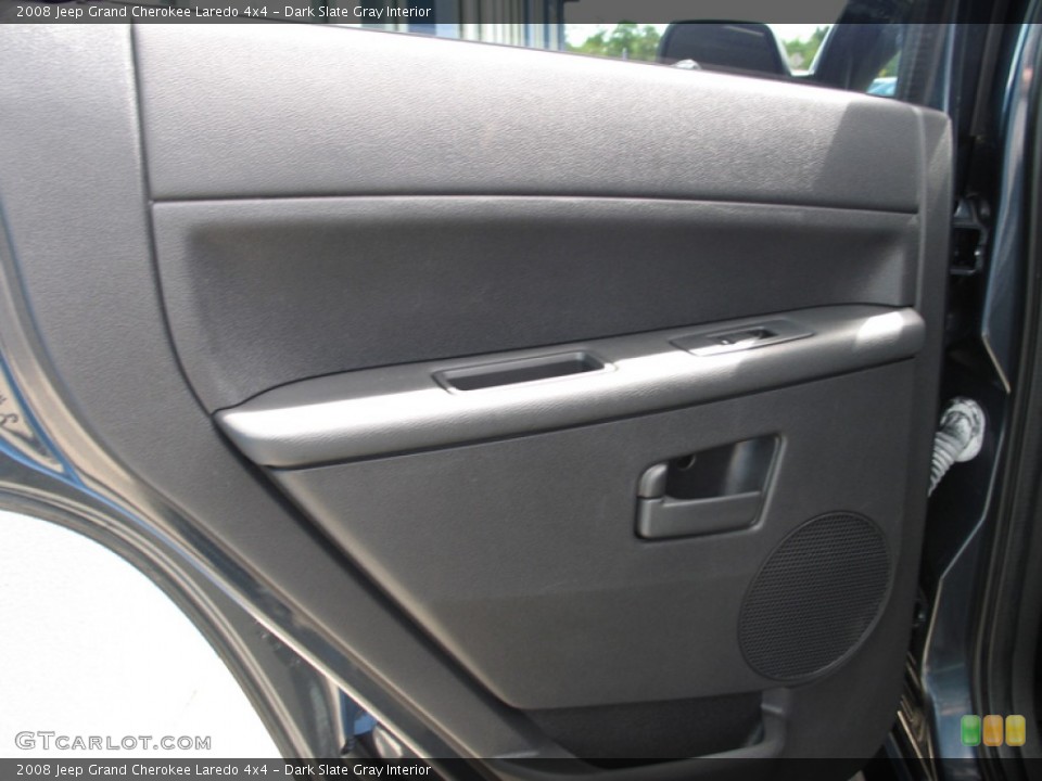 Dark Slate Gray Interior Door Panel for the 2008 Jeep Grand Cherokee Laredo 4x4 #74990652