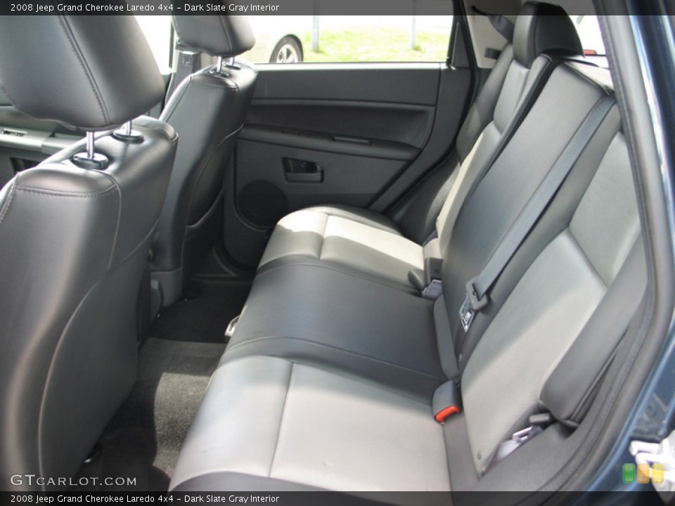 Dark Slate Gray Interior Rear Seat for the 2008 Jeep Grand Cherokee Laredo 4x4 #74990678