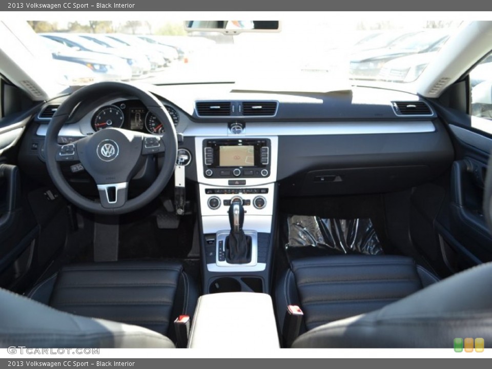 Black Interior Dashboard for the 2013 Volkswagen CC Sport #74992183