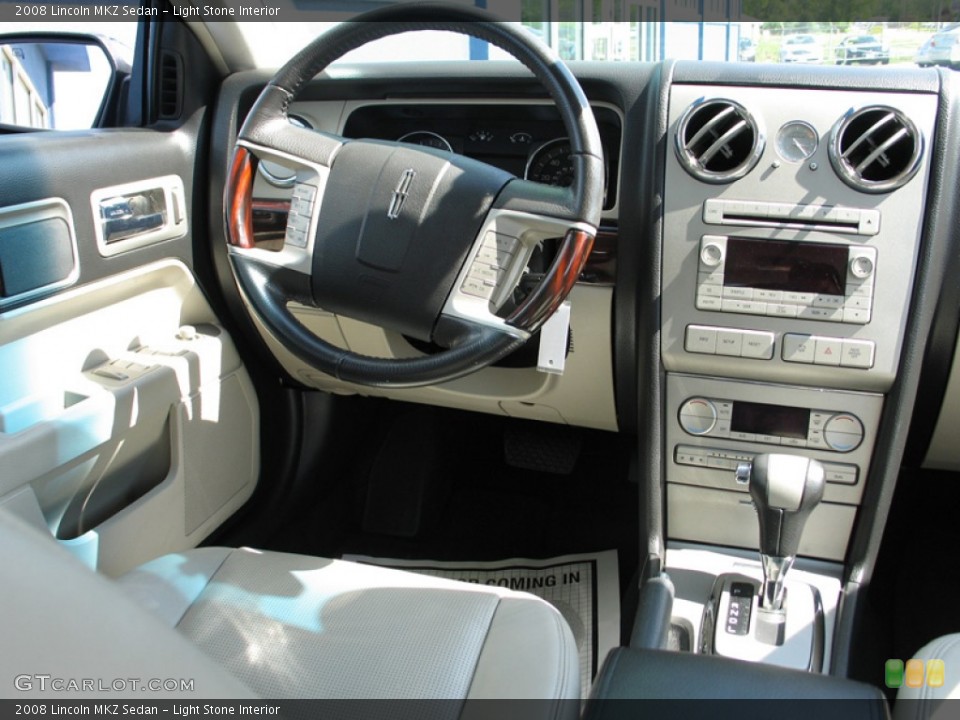 Light Stone Interior Dashboard for the 2008 Lincoln MKZ Sedan #74993116