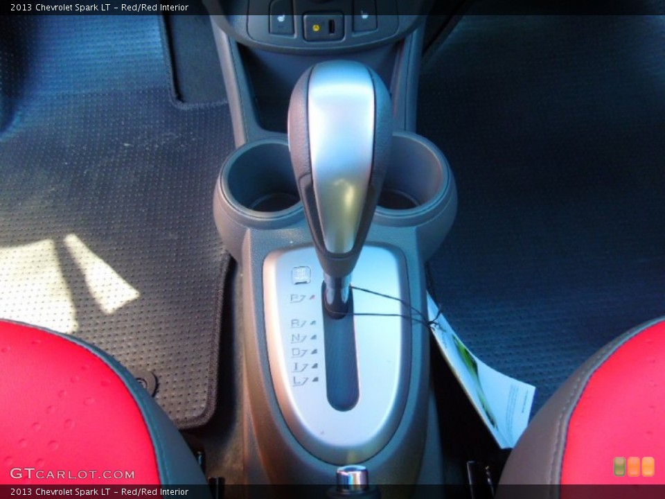 Red/Red Interior Transmission for the 2013 Chevrolet Spark LT #74993329