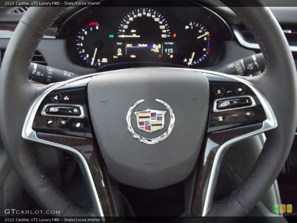 Shale/Cocoa Interior Controls for the 2013 Cadillac XTS Luxury FWD #74995808