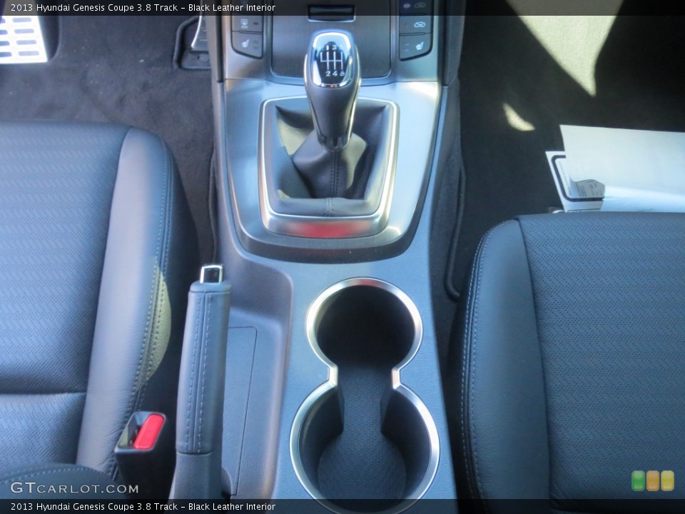 Black Leather Interior Transmission for the 2013 Hyundai Genesis Coupe 3.8 Track #74997808