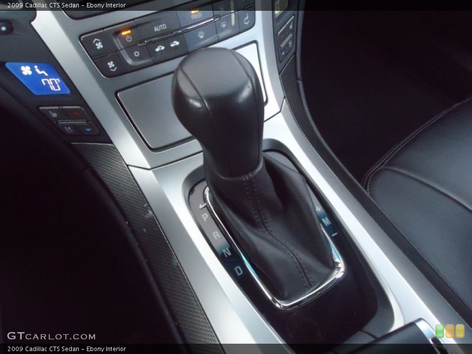 Ebony Interior Transmission for the 2009 Cadillac CTS Sedan #74999166
