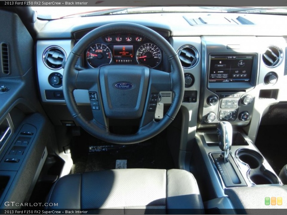Black Interior Dashboard for the 2013 Ford F150 FX2 SuperCrew #74999247