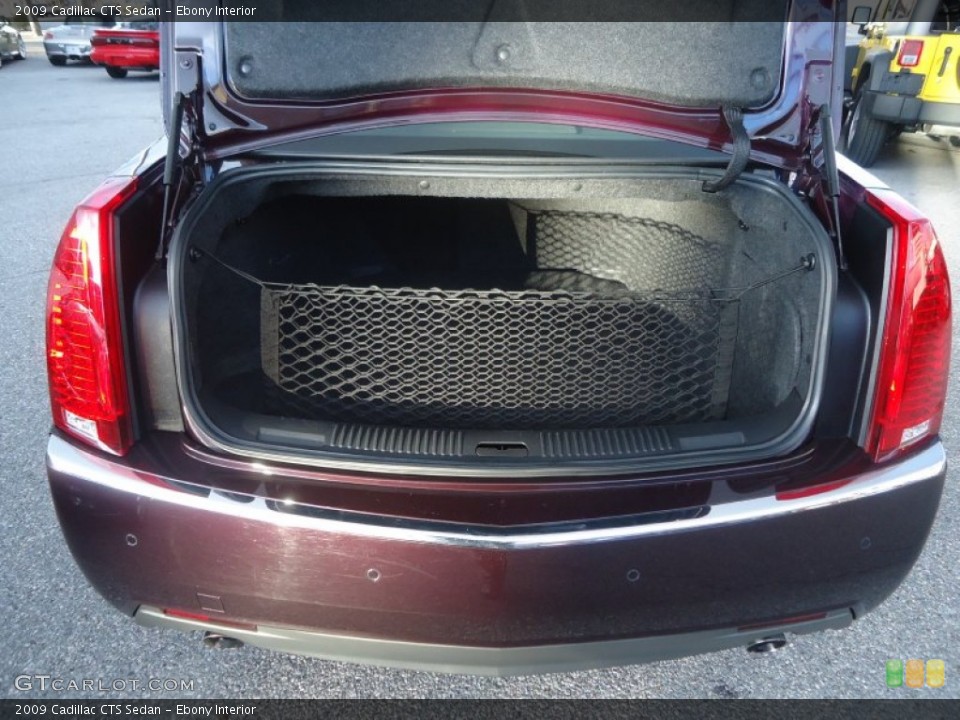 Ebony Interior Trunk for the 2009 Cadillac CTS Sedan #74999328