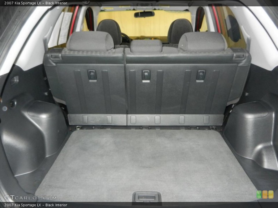 Black Interior Trunk for the 2007 Kia Sportage LX #74999383