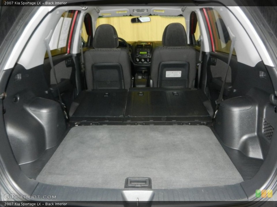 Black Interior Trunk for the 2007 Kia Sportage LX #74999424