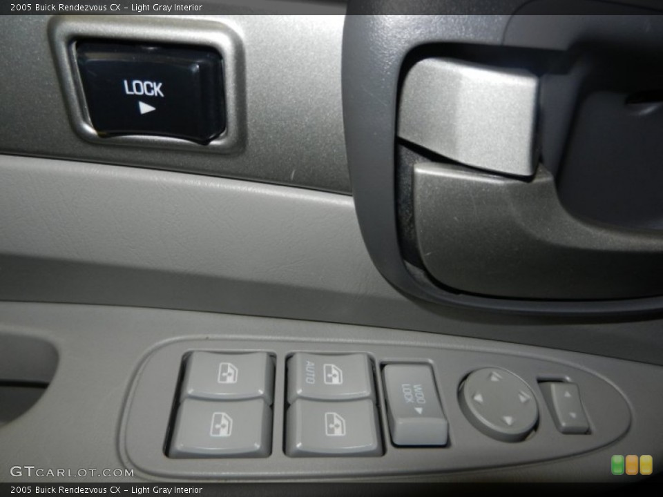 Light Gray Interior Controls for the 2005 Buick Rendezvous CX #74999806