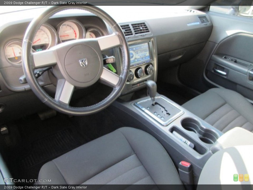 Dark Slate Gray Interior Prime Interior for the 2009 Dodge Challenger R/T #75000455