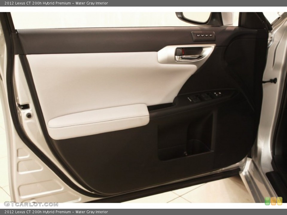 Water Gray Interior Door Panel for the 2012 Lexus CT 200h Hybrid Premium #75002541
