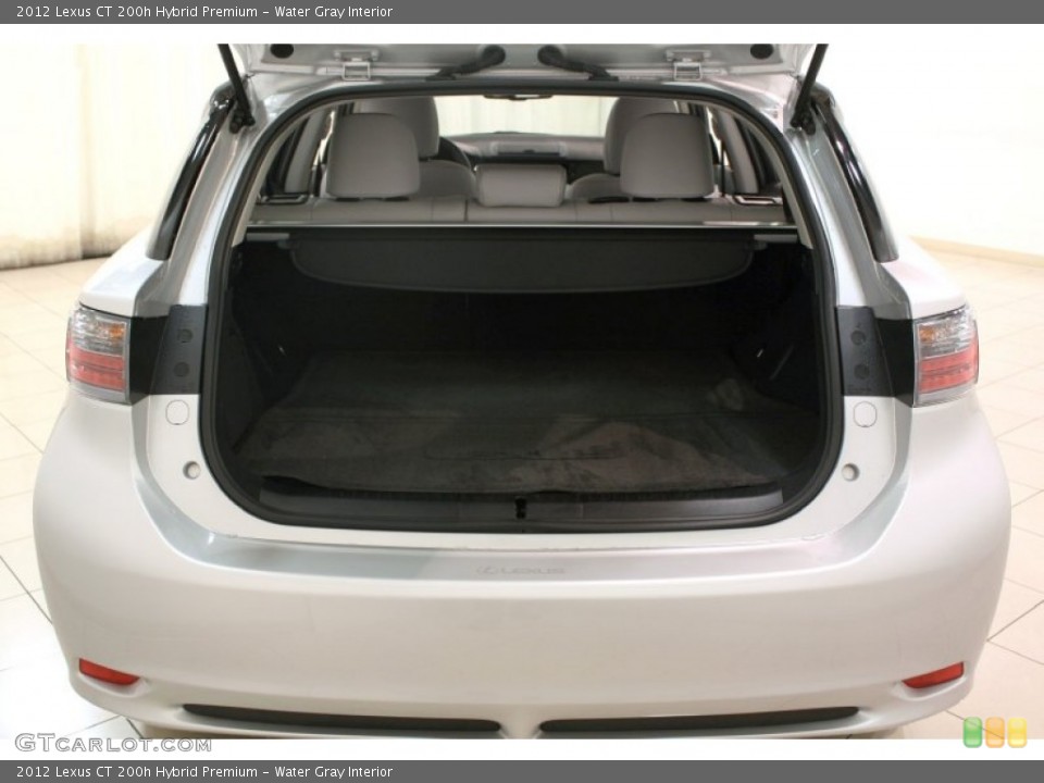 Water Gray Interior Trunk for the 2012 Lexus CT 200h Hybrid Premium #75002837