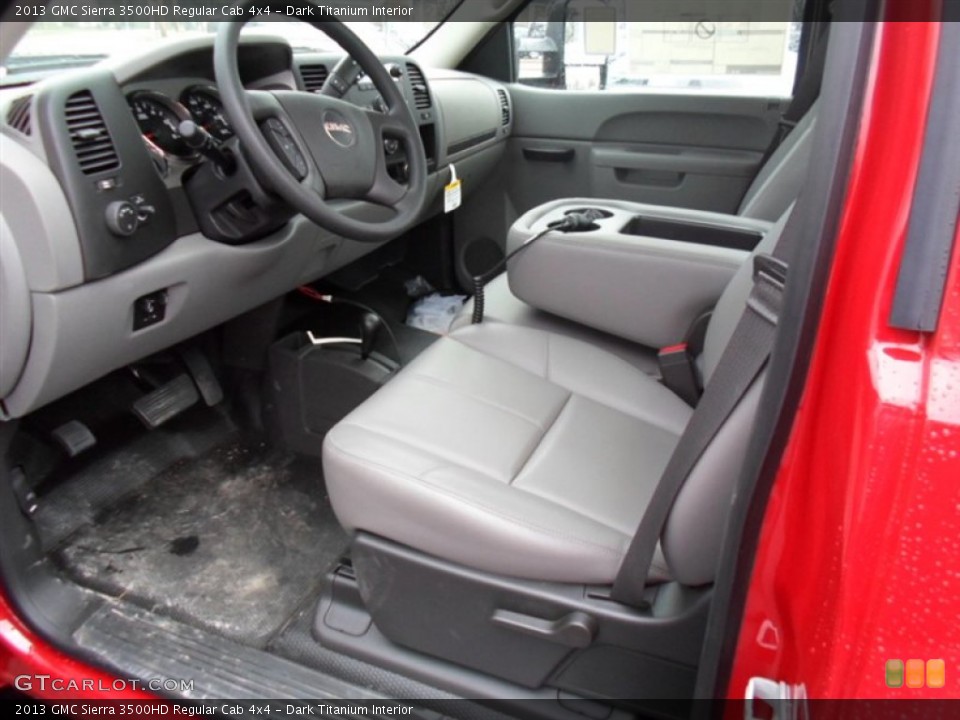 Dark Titanium Interior Photo for the 2013 GMC Sierra 3500HD Regular Cab 4x4 #75005915