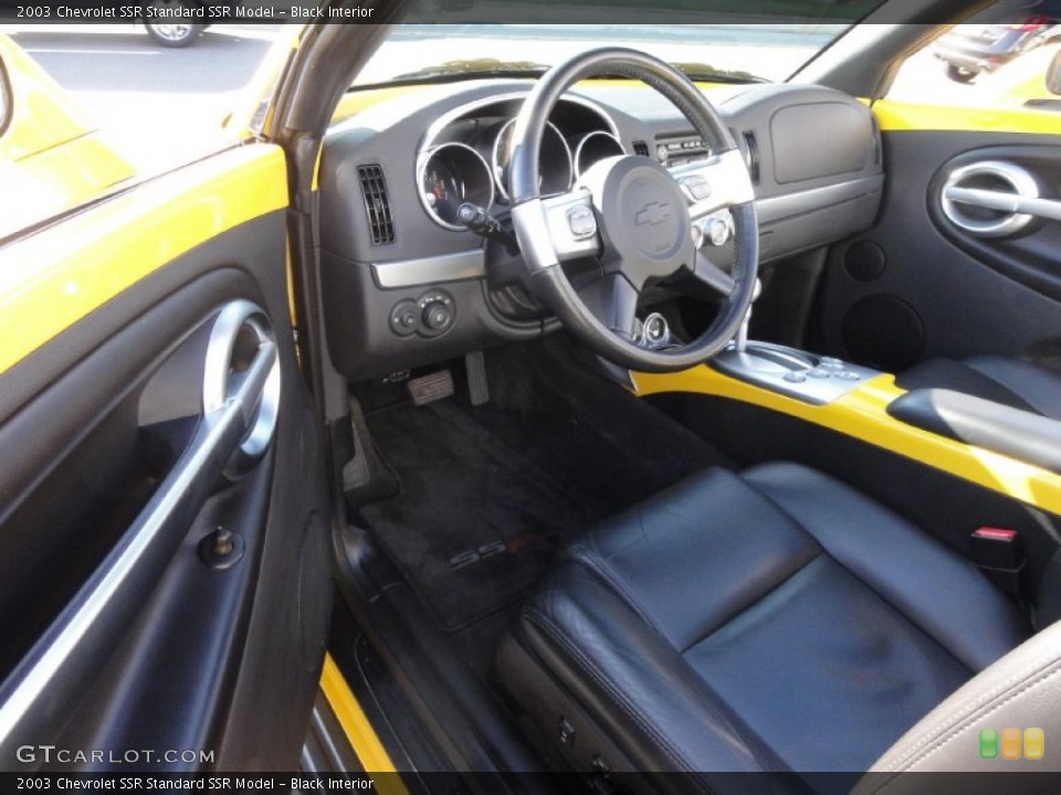 Black Interior Photo for the 2003 Chevrolet SSR  #75006235