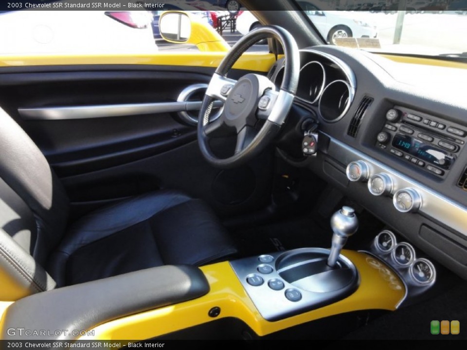 Black Interior Photo for the 2003 Chevrolet SSR  #75006333