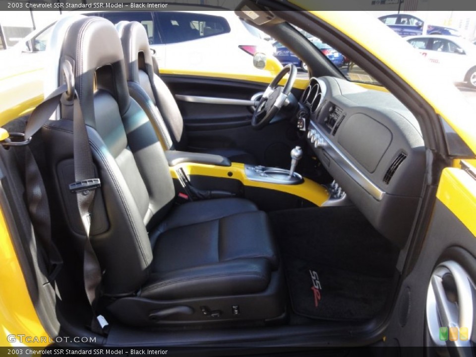 Black Interior Photo for the 2003 Chevrolet SSR  #75006355