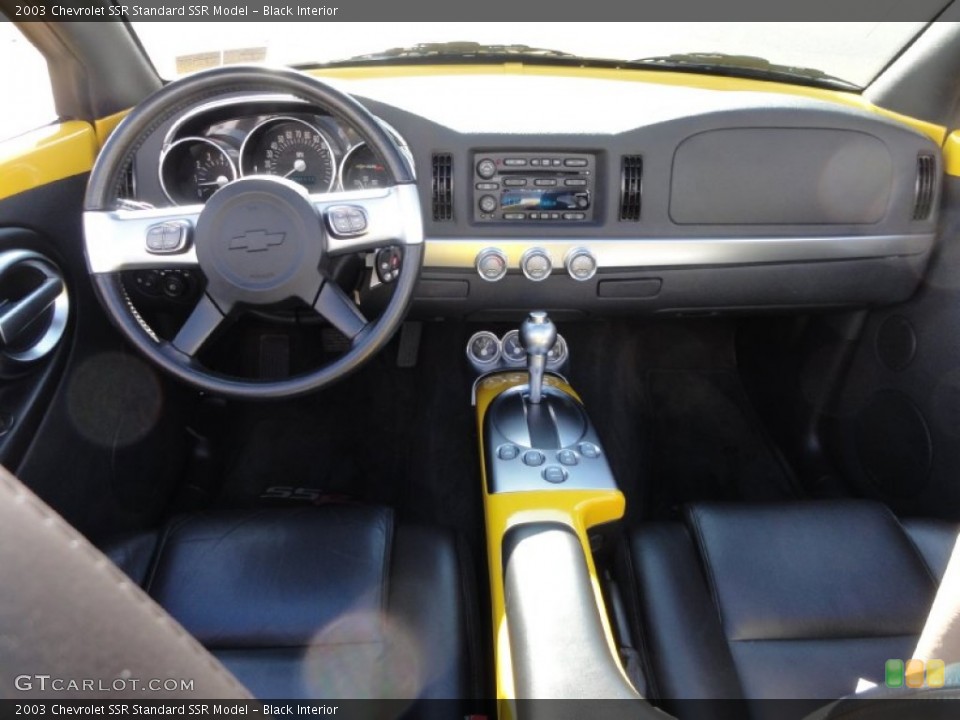 Black Interior Dashboard for the 2003 Chevrolet SSR  #75006424