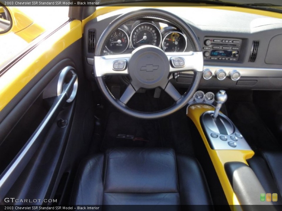 Black Interior Dashboard for the 2003 Chevrolet SSR  #75006445