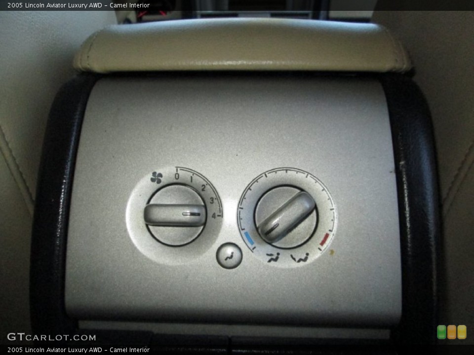 Camel Interior Controls for the 2005 Lincoln Aviator Luxury AWD #75006656