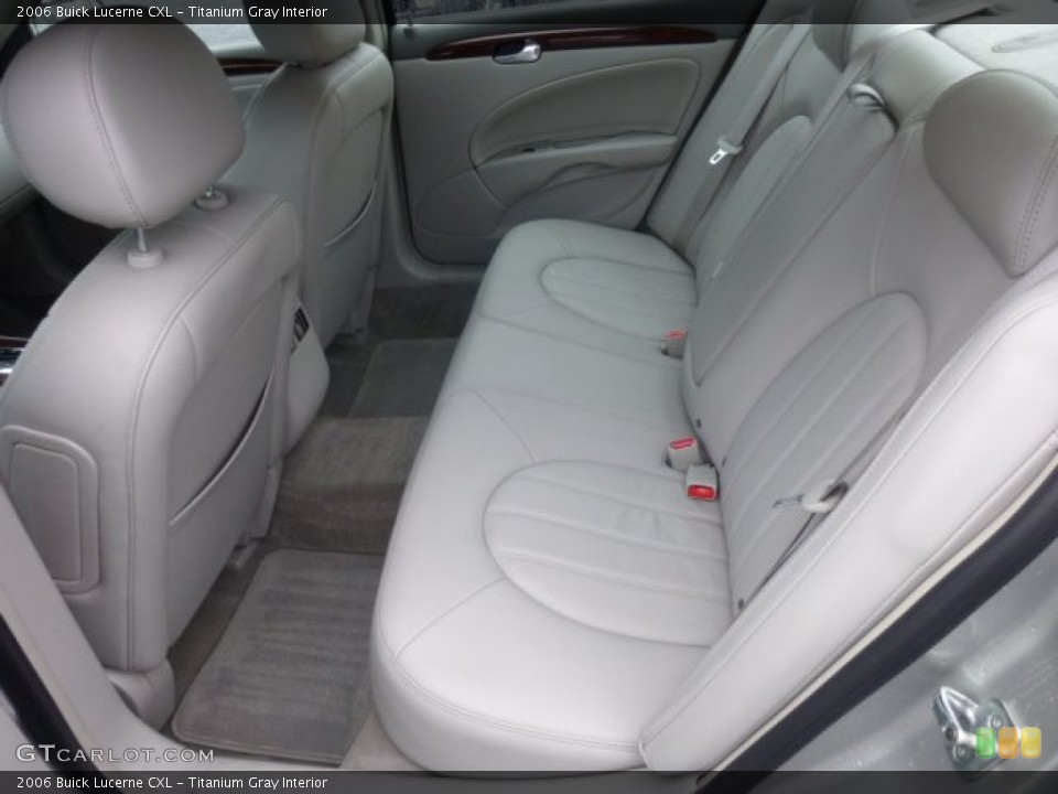 Titanium Gray Interior Rear Seat for the 2006 Buick Lucerne CXL #75008746