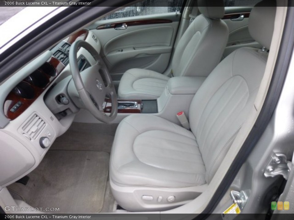 Titanium Gray Interior Front Seat for the 2006 Buick Lucerne CXL #75008776