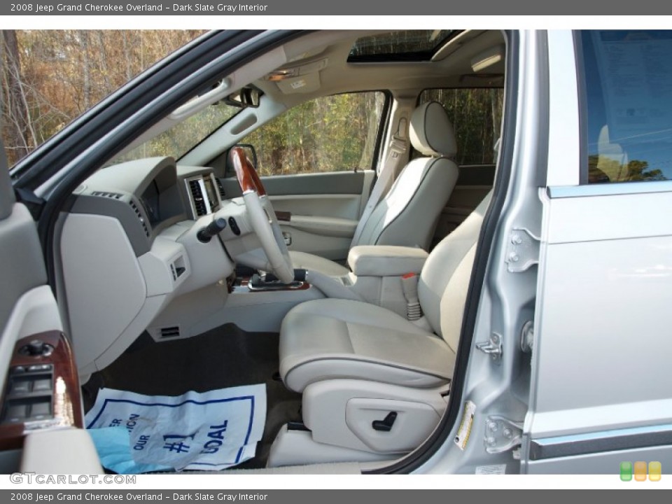 Dark Slate Gray Interior Photo for the 2008 Jeep Grand Cherokee Overland #75010953