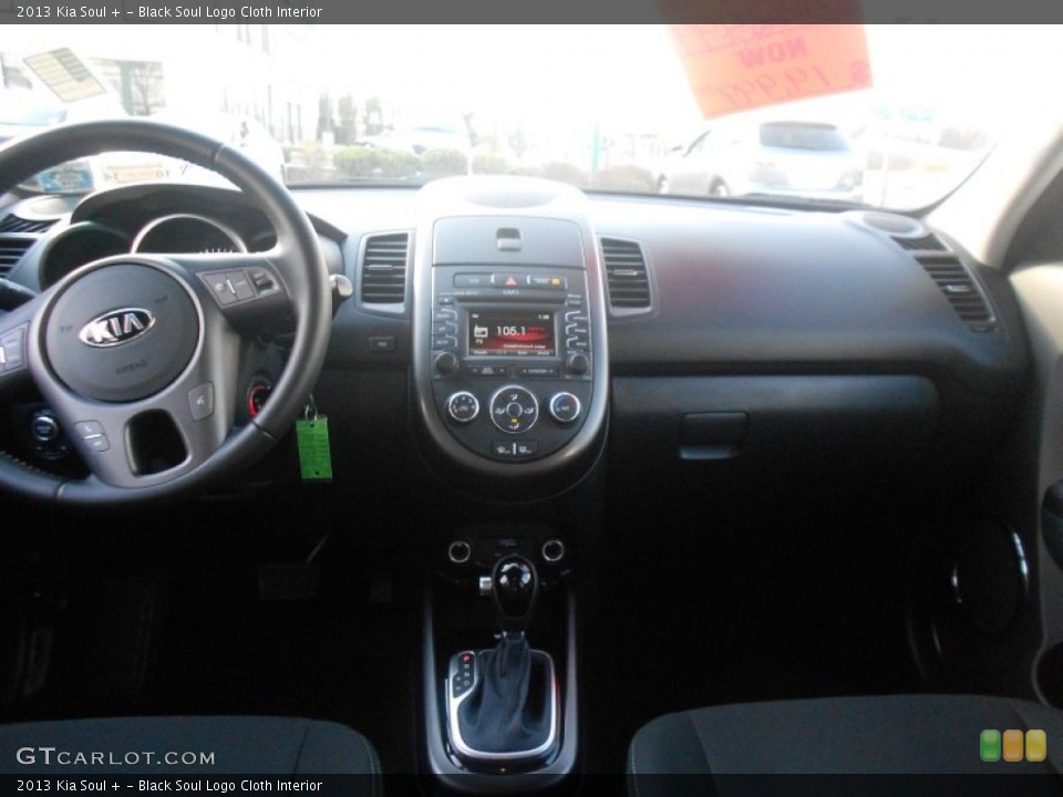 Black Soul Logo Cloth Interior Dashboard for the 2013 Kia Soul + #75013159