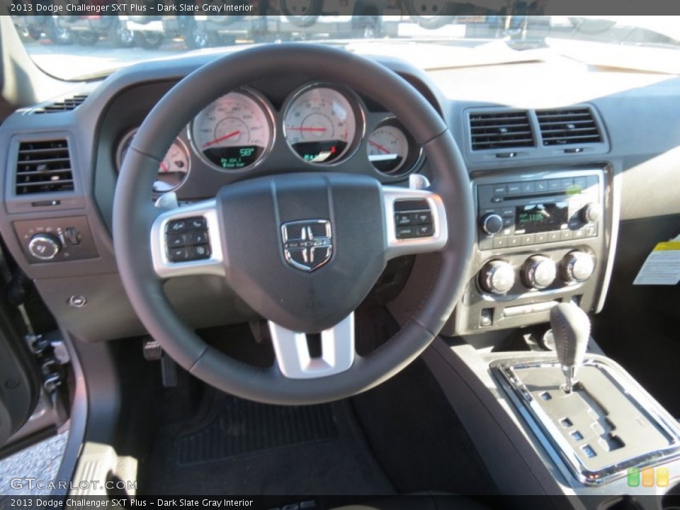 Dark Slate Gray Interior Dashboard for the 2013 Dodge Challenger SXT Plus #75013266