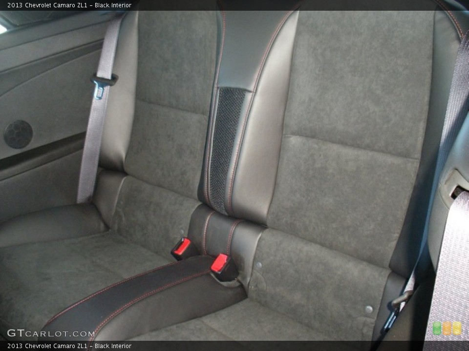 Black Interior Rear Seat for the 2013 Chevrolet Camaro ZL1 #75014042